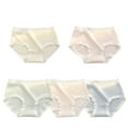 thumbnail image 1 of FFENYAN 5-Packs Girls Cotton Cartoon Prints Briefs Breathable Mid-Rise Underwear Soft Alete Waistband for 14-17 Years - Perfect for Everyday Wear School and Play, 1 of 9