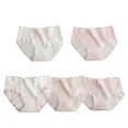 thumbnail image 1 of FFENYAN 5-Packs Girls Cotton Cartoon Prints Briefs Breathable Mid-Rise Underwear Soft Alete Waistband for 14-17 Years - Perfect for Everyday Wear School and Play, 1 of 9