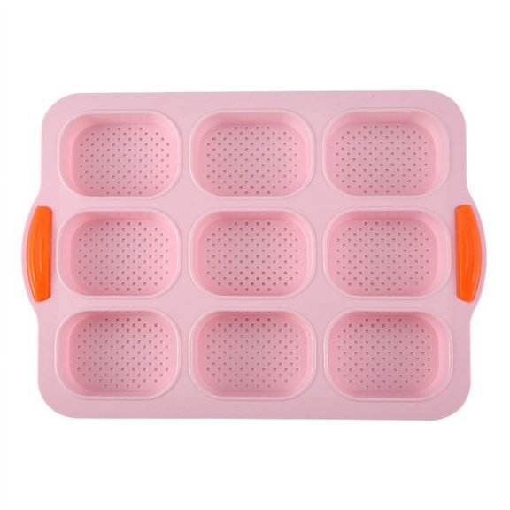 Dengmore 9 Oval French DIY Small Bread Bakeware Non stick Baking Tools