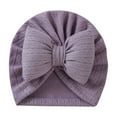 thumbnail image 1 of FFENYAN Adorable Baby Knitted Bow Headband for Girls - Soft and Stretchy Infant Hair Accessories, Stylish Headscarf Hat for Newborns and Toddlers Perfect Gift, 1 of 4