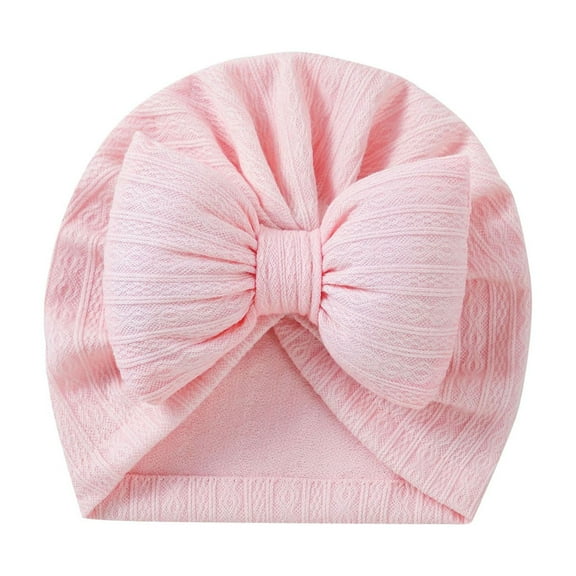 FFENYAN Adorable Baby Knitted Bow Headband for Girls - Soft and Stretchy Infant Hair Accessories, Stylish Headscarf Hat for Newborns and Toddlers Perfect Gift
