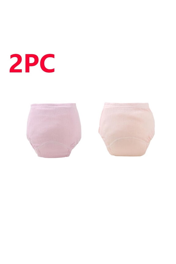 Baby Toilet Training Pants Solid Color Cotton Waterproof Washable Disposable Diapers Diaper Pockets Leak Proof Underwear For Baby Girls And Boys - Perfect for Daily Life and Travel