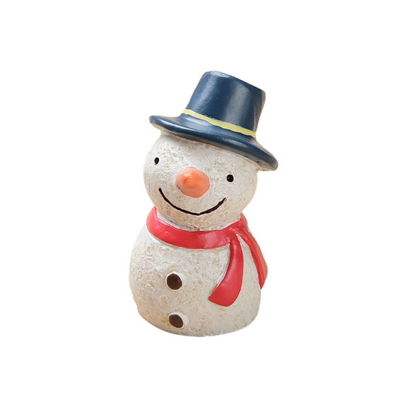 FFENYAN Christmas Decoration Crafts Decor Ornaments Resin Decoration Artificial Santa Claus Ornaments MultiColor