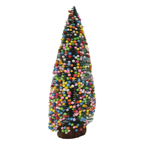 FFENYAN Desktop Decoration Mini Christmas Tree DIY Needle Tree Decoration Christmas White Cedar Small Christmas Tree Christmas Mini Christmas Tree Desktop Decoration
