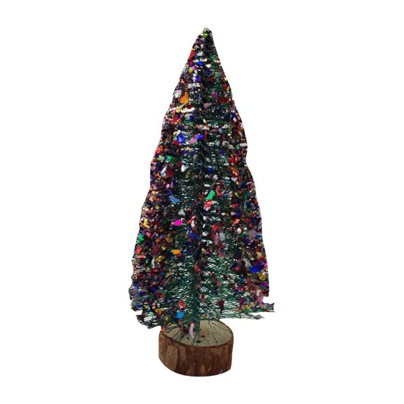 FFENYAN Desktop Decoration Mini Christmas Tree DIY Needle Tree Decoration Christmas White Cedar Small Christmas Tree Christmas Mini Christmas Tree Desktop Decoration