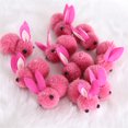 thumbnail image 1 of FFENYAN 10pcs Mini Rabbit Easter Decoration Plush Mini Bunny Easter Bunny Doll Toy Gift, 1 of 5