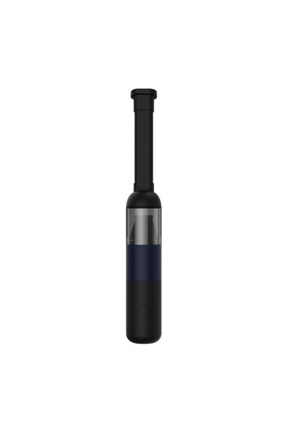 Gift Cordless Car Vacuum With Powerful Suction 2 In 1 Hand Vacuum and Hand Blow Pump Mini Vacuum For Crevices Keyboard Cleaner USB Rechargeable Black