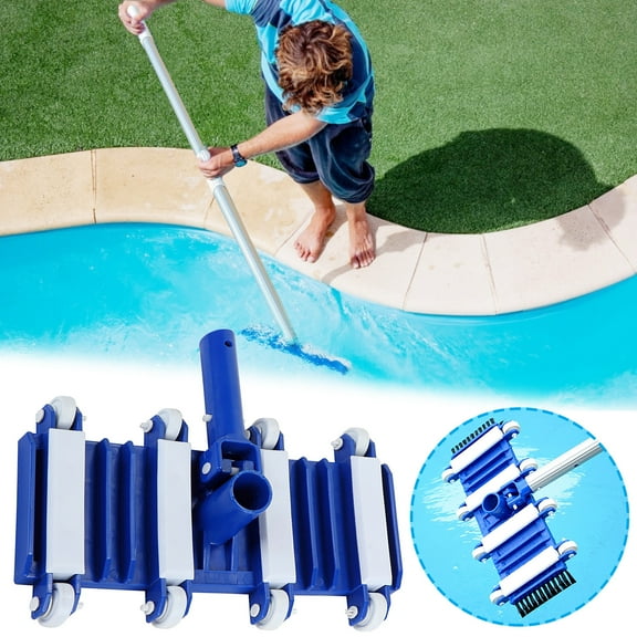 FFENYAN Gift POOL VACUUM HEAD CLEANER HOSE INGROUND ABOVE GROUND BRUSH SWIMMING TOOL