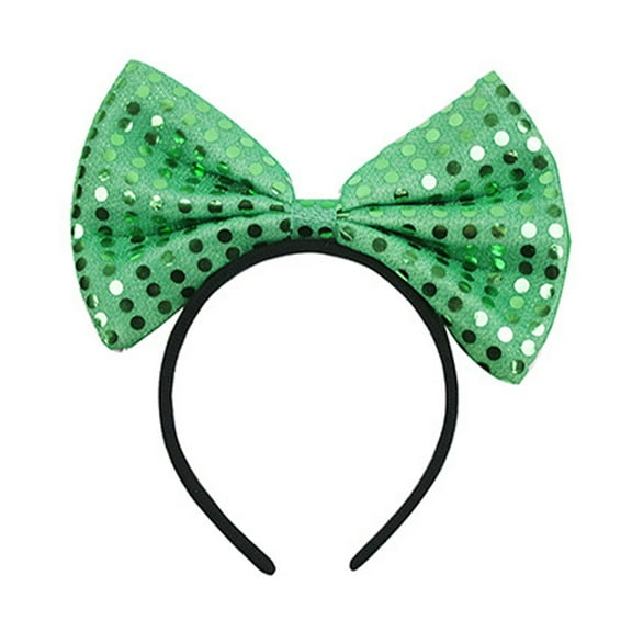 FFENYAN Gift St. Patrick's Day Party Accessories Set -Tutu Skirt Bow Tie Headband(Adult)