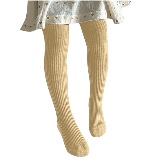 FFENYAN Girl's Winter Thermal Leggings Cozy Stretchy Tights for Kids Soft Warm Durable Perfect for School Play and Everyday Wear Available in Multiple Styles and Sizes for 2- 12 Years