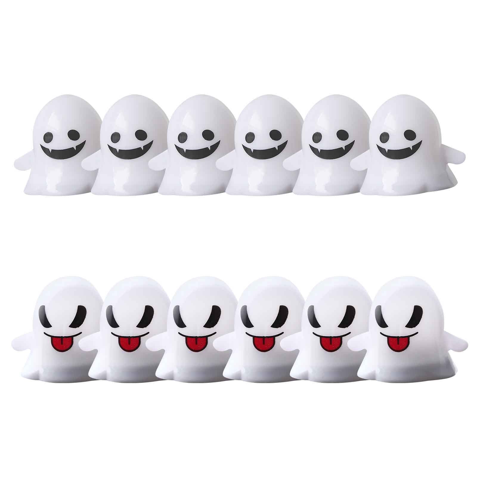 FFENYAN Halloween Hanging Ghosts Lamp LED Candle Lights Venue Layout