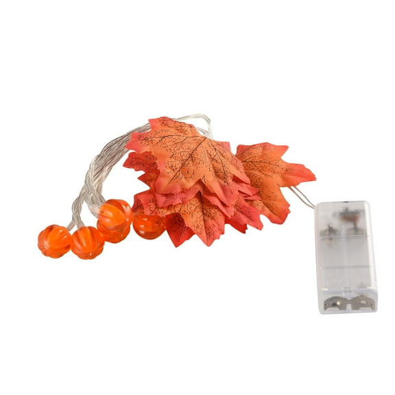 FFENYAN Maple Leaf Elements Thanksgiving Themed Fall Decorative Lights Reading Lights