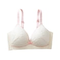 thumbnail image 1 of FFENYAN Maternity Lace Bra with Front Closure for Nursing and Supportive Lift for Pregnant Women - Ideal for Postpartum Feeding and Everyday Wear, 1 of 5