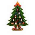 thumbnail image 1 of FFENYAN Mini Christmas Tree Div Wooden Christmas Tree Desktop Decoration Ornaments Christmas, 1 of 2