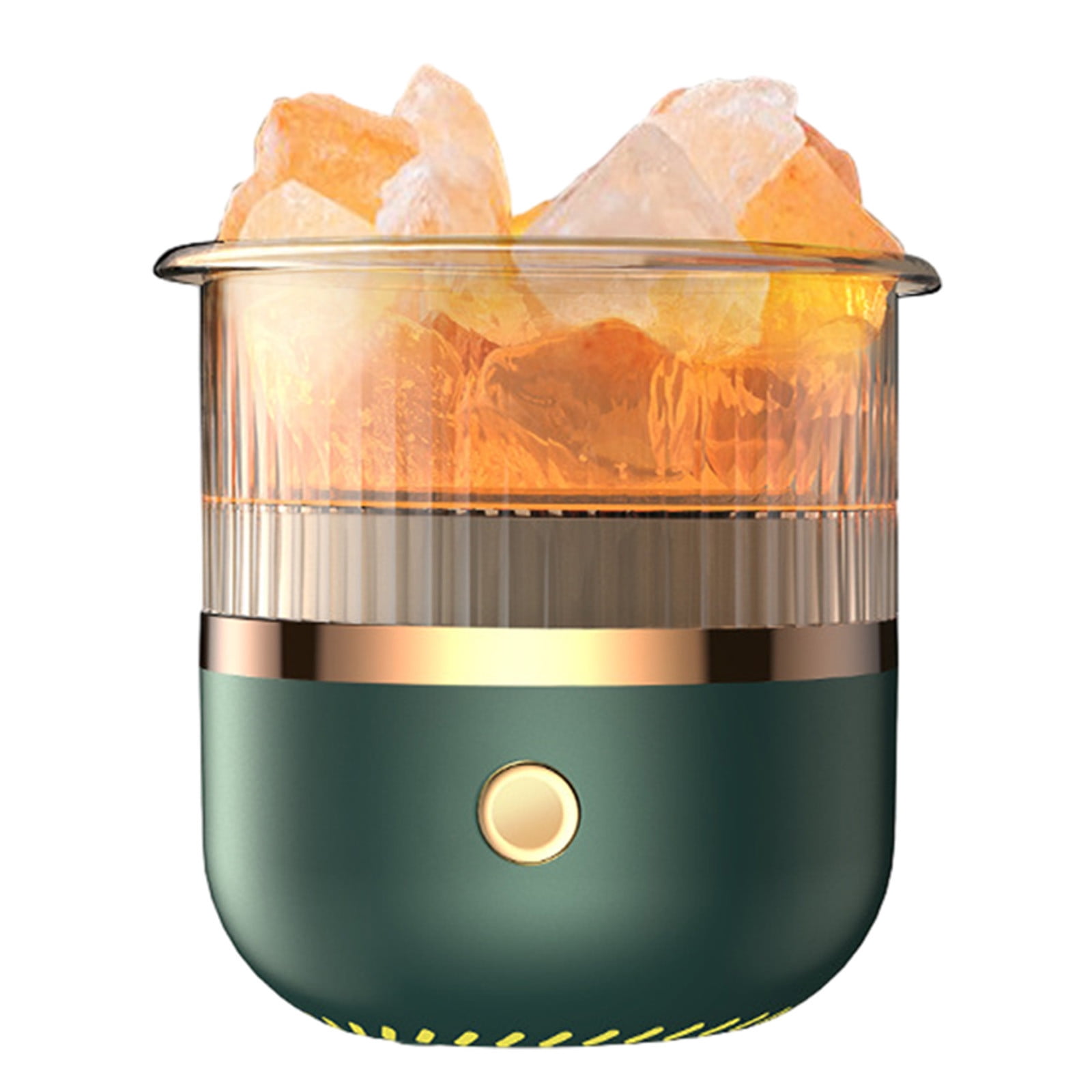 Dengmore Portable Humidifier Crystal Humidifier USB Essential Oil Diffuser With LED Light Small Humidifier For Home And Office for Bedroom Home Office Car Living Room