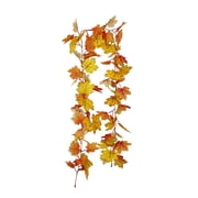FFENYAN Rattan Wall Decor Wall Hanging Simulation Plant Decoration Maple Leaf Hanging Decoration