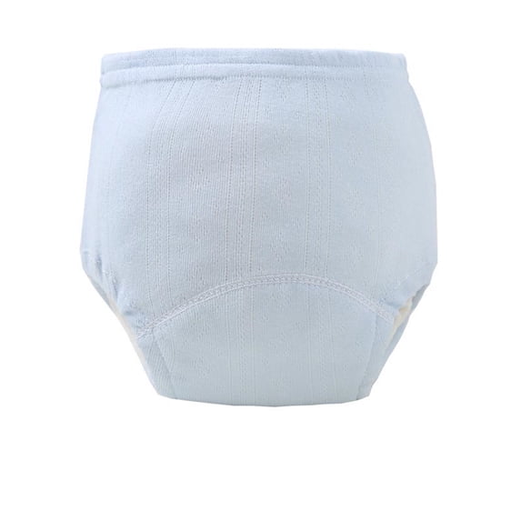 FFENYAN Reusable Baby Potty Cotton Training Underwear Soft Solid Color Leakproof Waterproof Diaper Pants for Boys and Girls for 6-24 Months - Perfect for Daily Life and Travel
