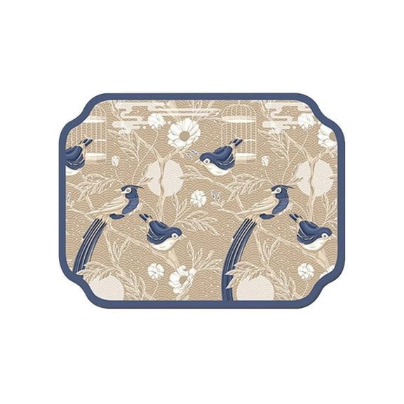 Dengmore Room Decoration Silicone Dish Drying Mat For Multiple Usage Easy Clean Silicone Mat For Kitchen Counter Or Sink Refrigerator Or Drawer Liner L 16 Inches XW 20 Inches