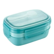 FFENYAN Three Layer Lunch Box Stackable Bento Box For Adult Kids Large Capacity 1900ml Leak Proof Lunchbox Containers With Utensil Set For Dining Out Work Picnic School