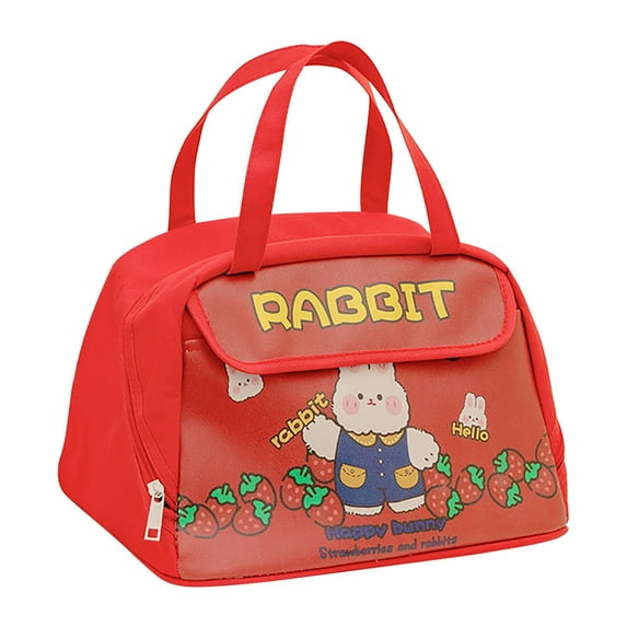 FFENYAN Tote Lunch Bag Outdoor Large Capacity Picnic Bag Camping Picnic Basket Travel Picnic Bag Portable Bento Bag Thermal Insulation Bag