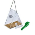 thumbnail image 1 of FFENYAN Transparent Bird Feeder With Camera HD 1080P Night Version Camera WiFi Hotspot For Remote Connection To Mobile Phone For Outdoor Bird Watching Pictures, 1 of 9