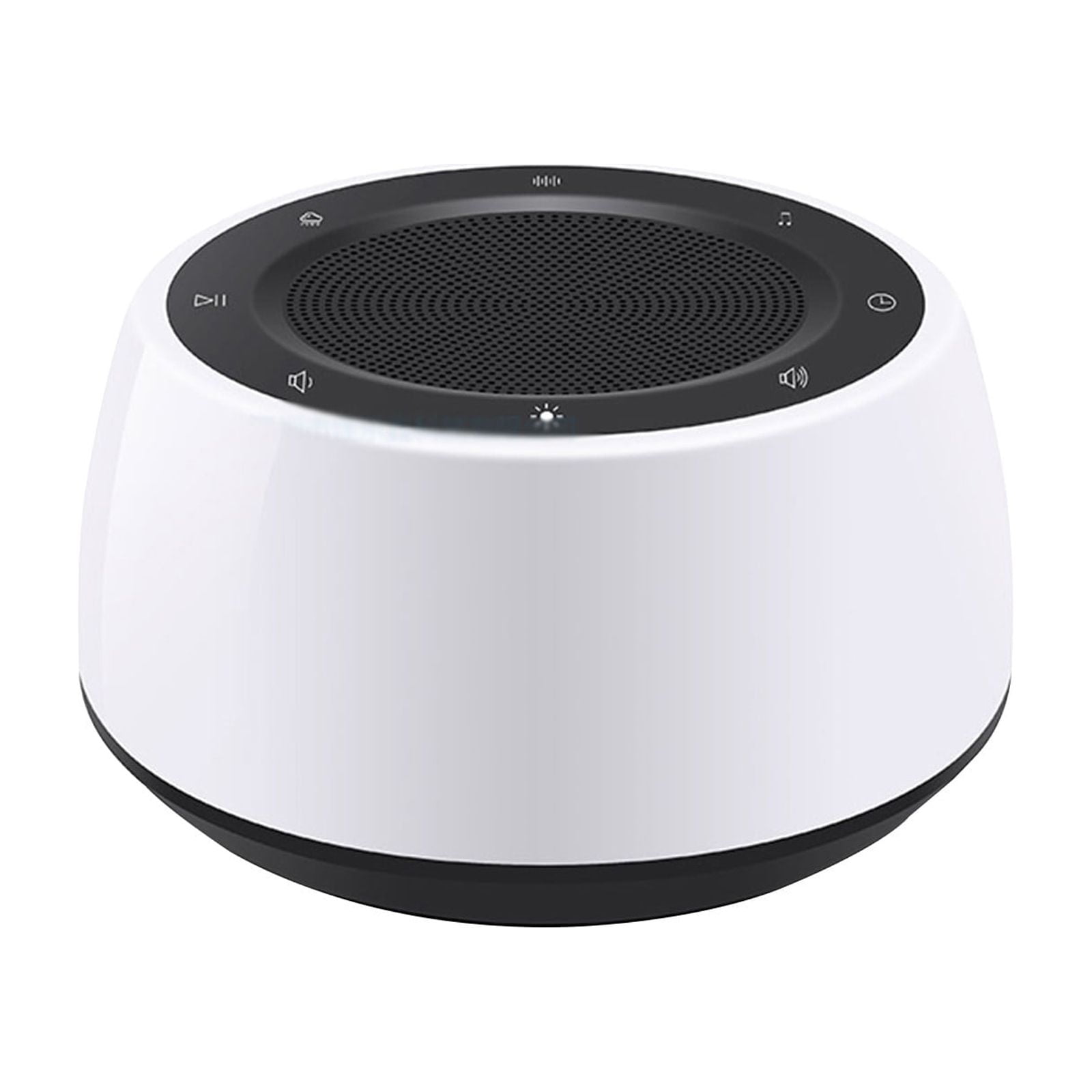FFENYAN Warm Small Night Light Unique Design White Noise Machine Sleep Sound Machine With 16 Soothing Sounds 7 Colors Baby Night Light Full Tou 5 Speed Timer Plug in Baby Sound Machine Adult