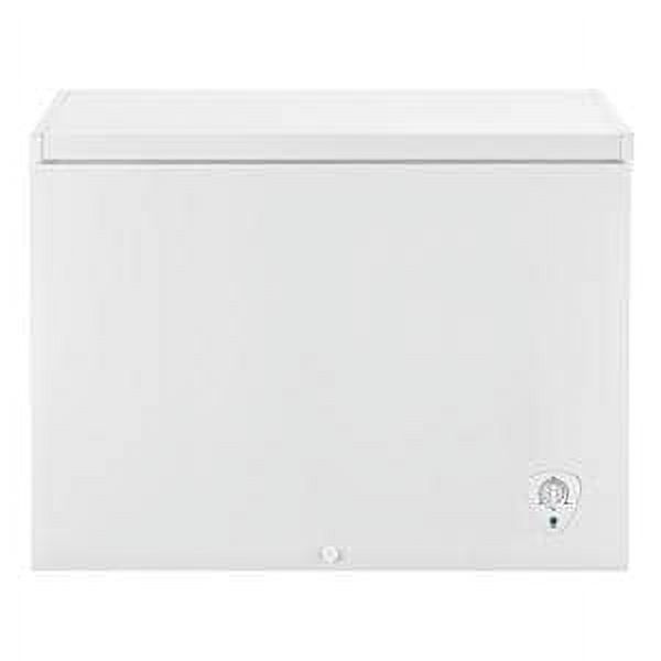 FFFC09M1RW Energy Efficient Chest Freezer with 8.7 Cu. Ft. Capacity Power-on Indicator Light Store-More Removable Basket and Adjustable Temperature Control in White - image 1 of 11