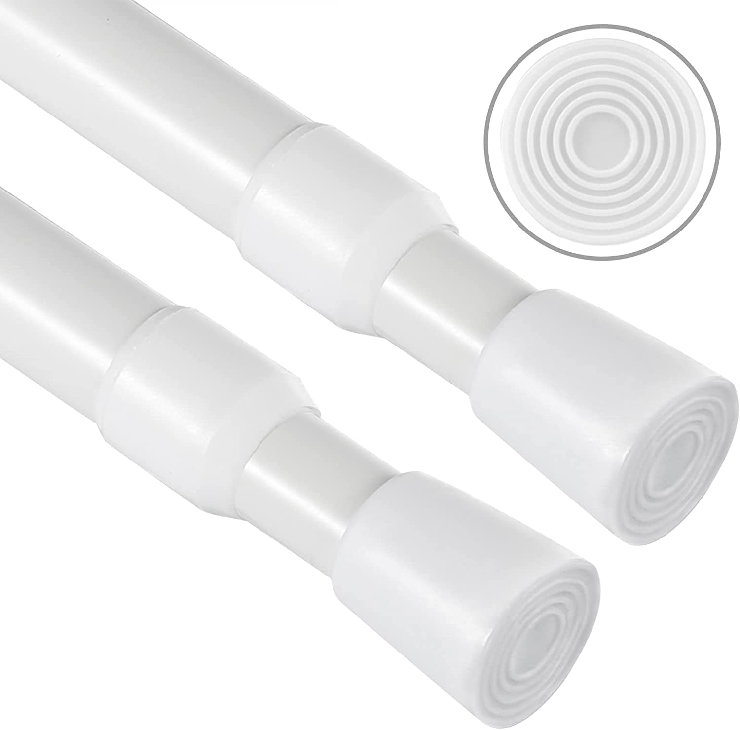 FFHAAD-Upgrade Tension Rod, Tension Rods, No Drilling Rustproof Tension ...