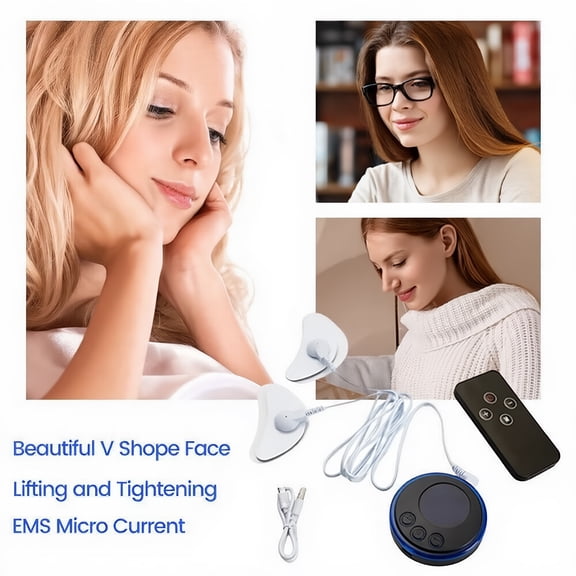FFORCE Facial Evolution Stimulator Transcutaneous Electrical Aesthetic Purpose EMS Facial Muscle Stimulator for Anti-Aging Wrinkle Reduction
