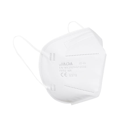 FFP2 CE Approved Security Protection Mask Adult White 25PCS