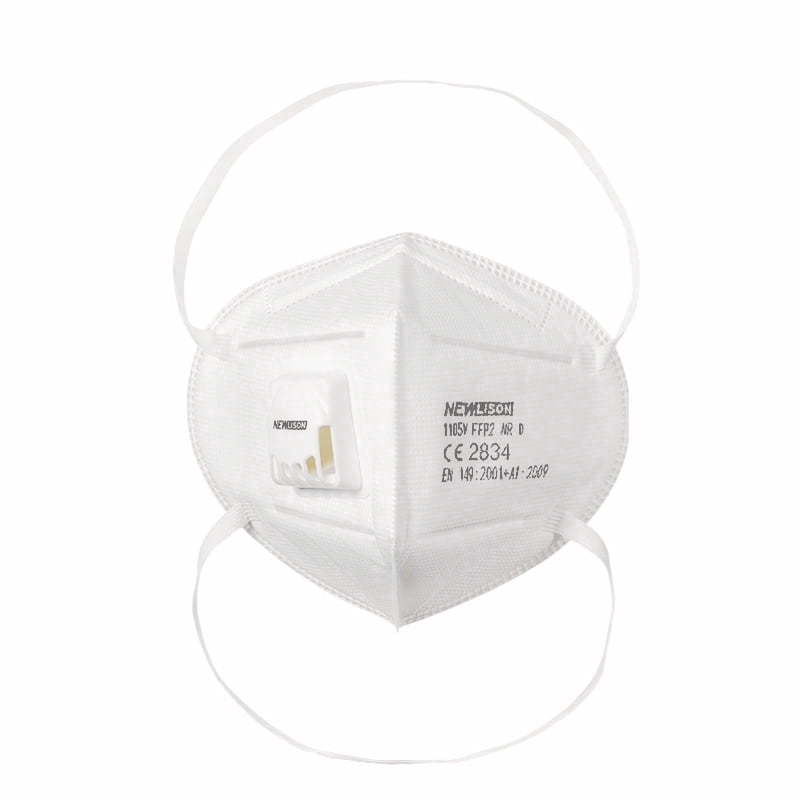 FFP2 Folding Face Masks Disposable Adults - 25 PCS 5 Layer Protection Dust Breathable Comfortable Respirator