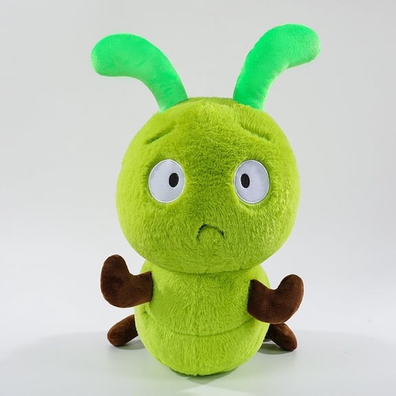 FFTYUO Green Caterpillar Stuffed Plush Toy Cartoon Animal Plushie for Gift