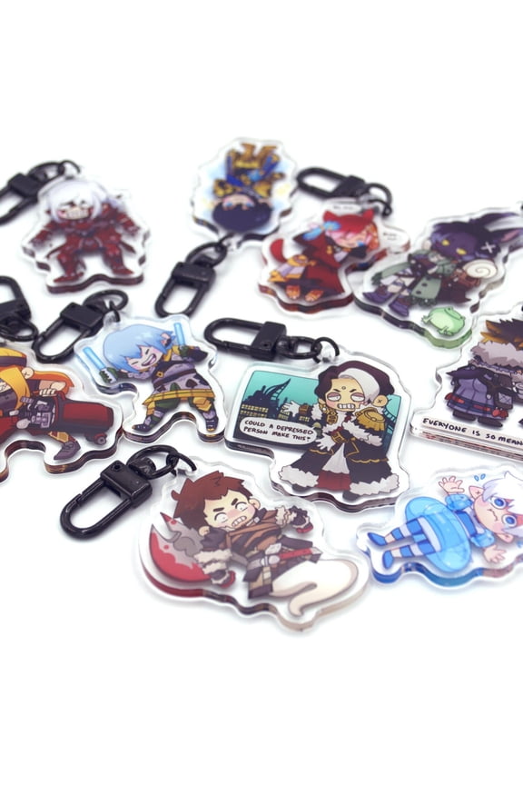 FFXIV SILLY KEYCHAINS (1 keychain)