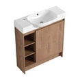 thumbnail image 1 of FFZ 30'' Freestanding Bathroom Vanity With White Ceramic Sink & Soft-Close Door, Plywood, Kd-Packing, 1 of 4