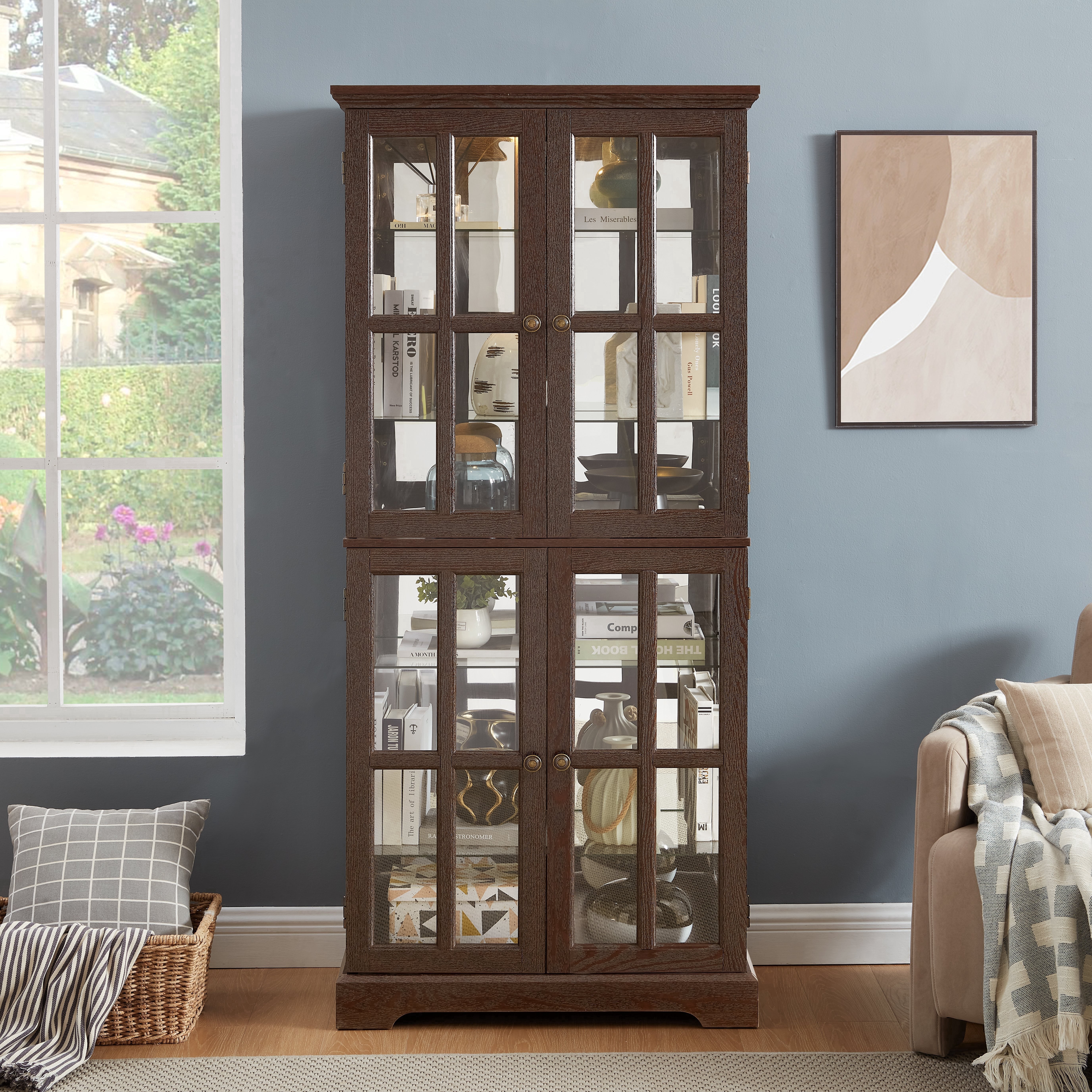 Stain Cherry Cabinet