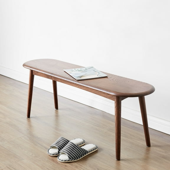 FFZ Natural Oak Wood Dining Table Bench