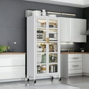 FFZ Open-door kitchen Storage cabinets white