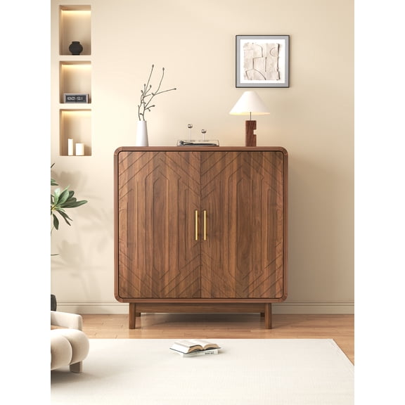 FFZ Sideboard Buffet Cabinet With Storage, Kitchen And Dining Room