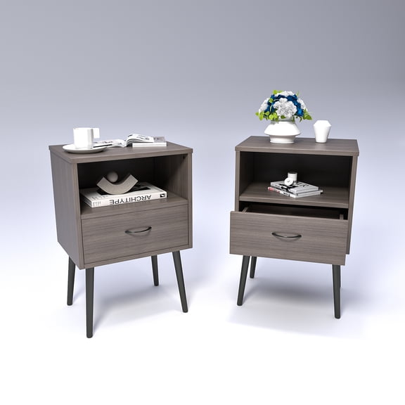 FFZ Two Sets Of Nightstand,Modern Style Bedside Table