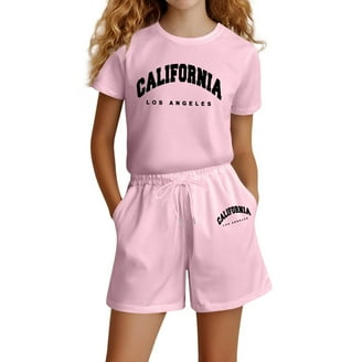 Champion Girl's Piece Short Sleeve Tee Legging Active Set
