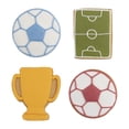 thumbnail image 1 of Freshness Guaranteed Soccer Hand Decorated Sugar Cookie, 2.2 oz, 1 of 4
