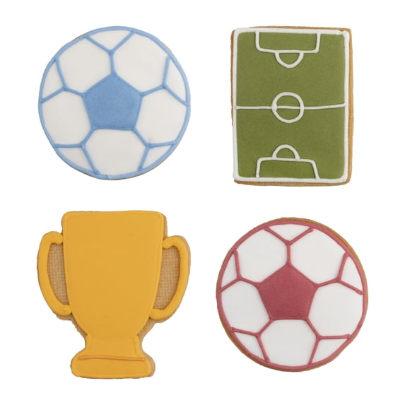 Freshness Guaranteed Soccer Hand Decorated Sugar Cookie, 2.2 oz
