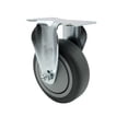 thumbnail image 1 of FG27275 Rubbermaid Cube Utility Truck Quiet Replacement Rigid Caster SCC, 1 of 2
