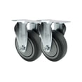 thumbnail image 1 of FG27275 Rubbermaid Cube Utility Truck Quiet Replacement Rigid Caster – Set of 2, 1 of 2