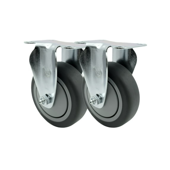 FG27275 Rubbermaid Cube Utility Truck Quiet Replacement Rigid Caster – Set of 2