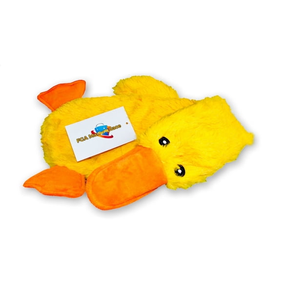 FGA MARKETPLACE Duck Flat NO Stuffing NO Squeak Plush Dog Toy, 21 inch