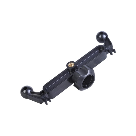 FGDTREECar Phone Holder Base Car Phone Stand with Double 17mm Ball Head Adapter 1/4in Female Joint Extension Connector Base