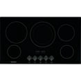 thumbnail image 1 of Frigidaire Gallery FGEC3648UB 36 inch Black 5 Burner Electric Cooktop, 1 of 7