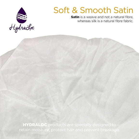 FGERFE-Argan & Black Castor Treatment Caps Satin Sleep Cap Bonnet Hair Accessories Shower Caps for Women Reusable Waterproof Super Jumbo (White)