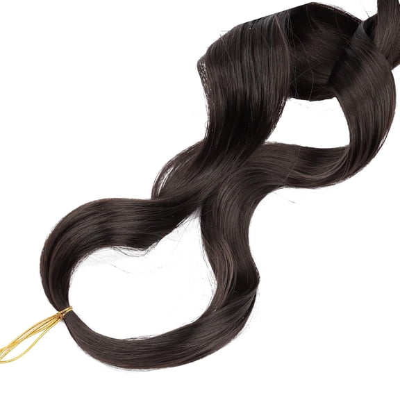 FGERFE-French Curly Braiding Hair,24 Inch Loose Wavy 8 Pack Bouncy French Curl Braiding Hair Extensions 75g/Pack Synthetic Crochet Hair Extensions #4